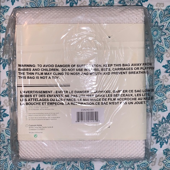 Caravan Diamond Woven Rug - Picture 6 of 7